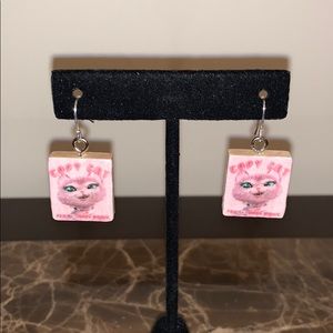 Melanie Martinez Copy Cat Scrabble Earrings